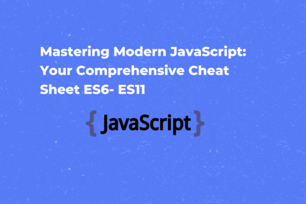 Mastering Modern JavaScript