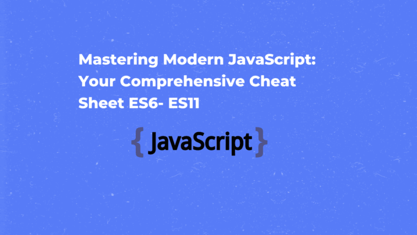 Mastering Modern JavaScript