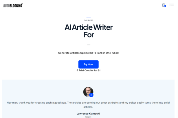 Autoblogging AI