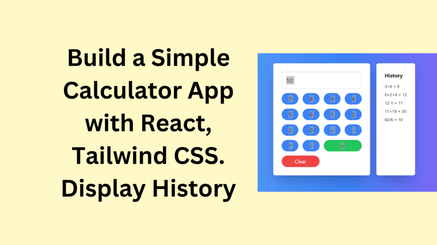 Build a Simple Calculator App with React