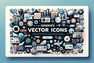 generate vector icons