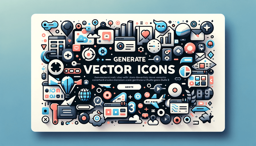 generate vector icons