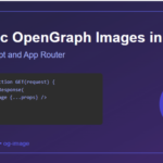 Generate-Dynamic-OpenGraph-Images-in-Nextjs15